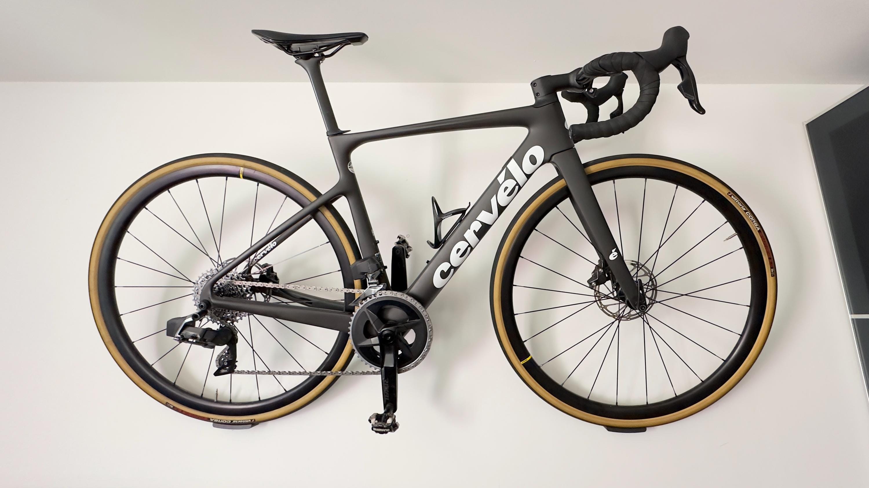 Bicycle wall mount road bike / gravel bike / 3D printing / handlebar holder / bike storage / minimalist mount