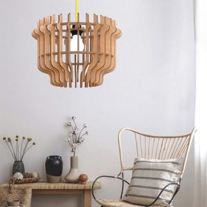 Decoratieve bohohanger lasergesneden tekenbestand, snijplan kroonluchter, boholamplaserplan