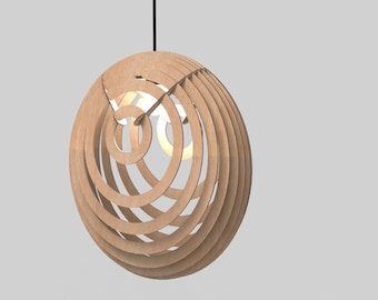 Laserskurna dekorativa hängande ljuskrona lampor svg mall trä lampskärm dxf cnc ljusmönster vektor lampa