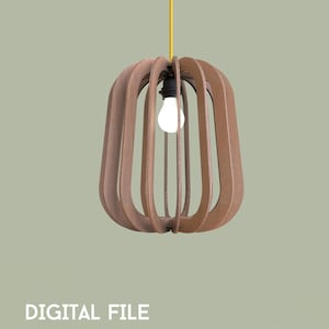 Minimale houten hanger laserpatroon bestand vector decor nachtlampje multiplex digitaal tekenen downloaden
