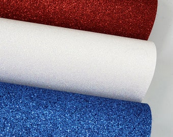 Glitter Felt Sheets Collection | Liberty Trio Colors | 3 sheets | You choose size
