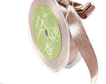 Two Tone Sparkle Ribbon - Rose/Gold - 5/8 inch  - You Choose Yards