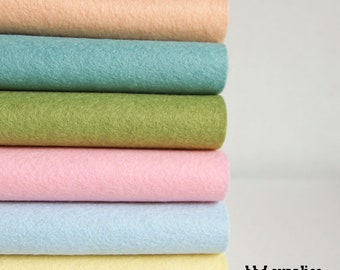 Wool Dream - Wool Blend Felt Sheets - 6 sheets