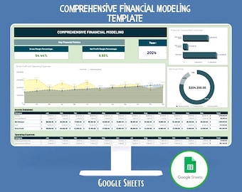 Comprehensive Financial Modeling Google Sheets Financial Forecast Analysis Dashboard Planning Template