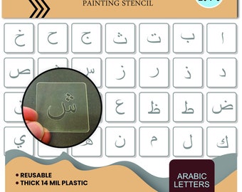 Letter Stencil Kit, 28 pieces