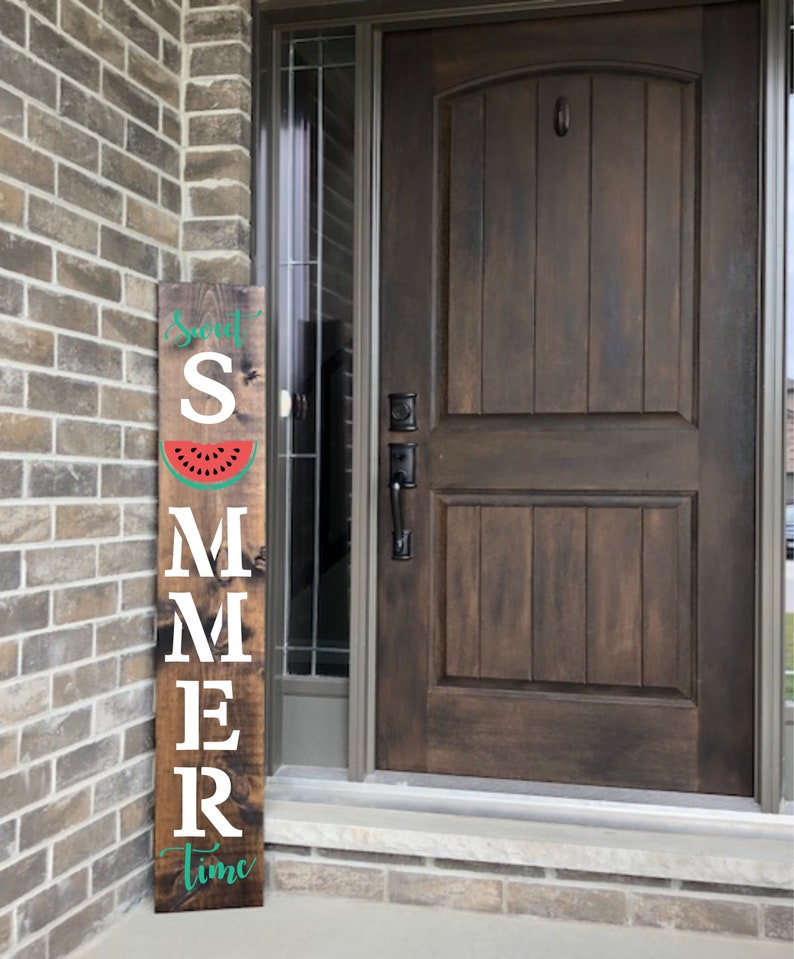 STENCILS for Wood Sign - Sweet Summertime Porch Kit for Wood Sign ...