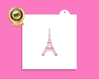 Eiffel Tower Cookie Stencil