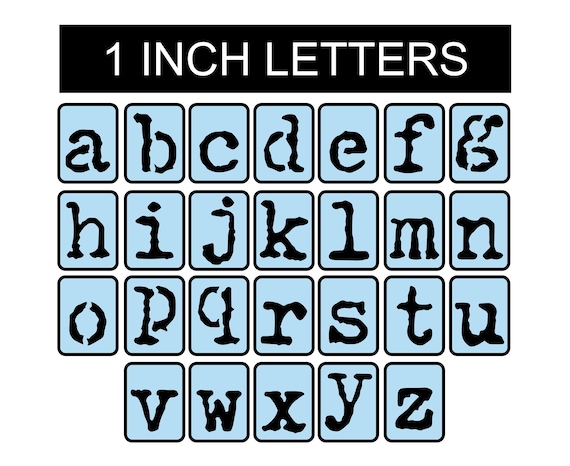 Wholesale Plastic Detachable Letter A~Z Digits Combination Stamp Set 