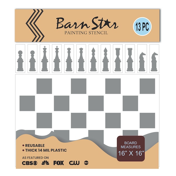 Board Game Stencil - Etsy