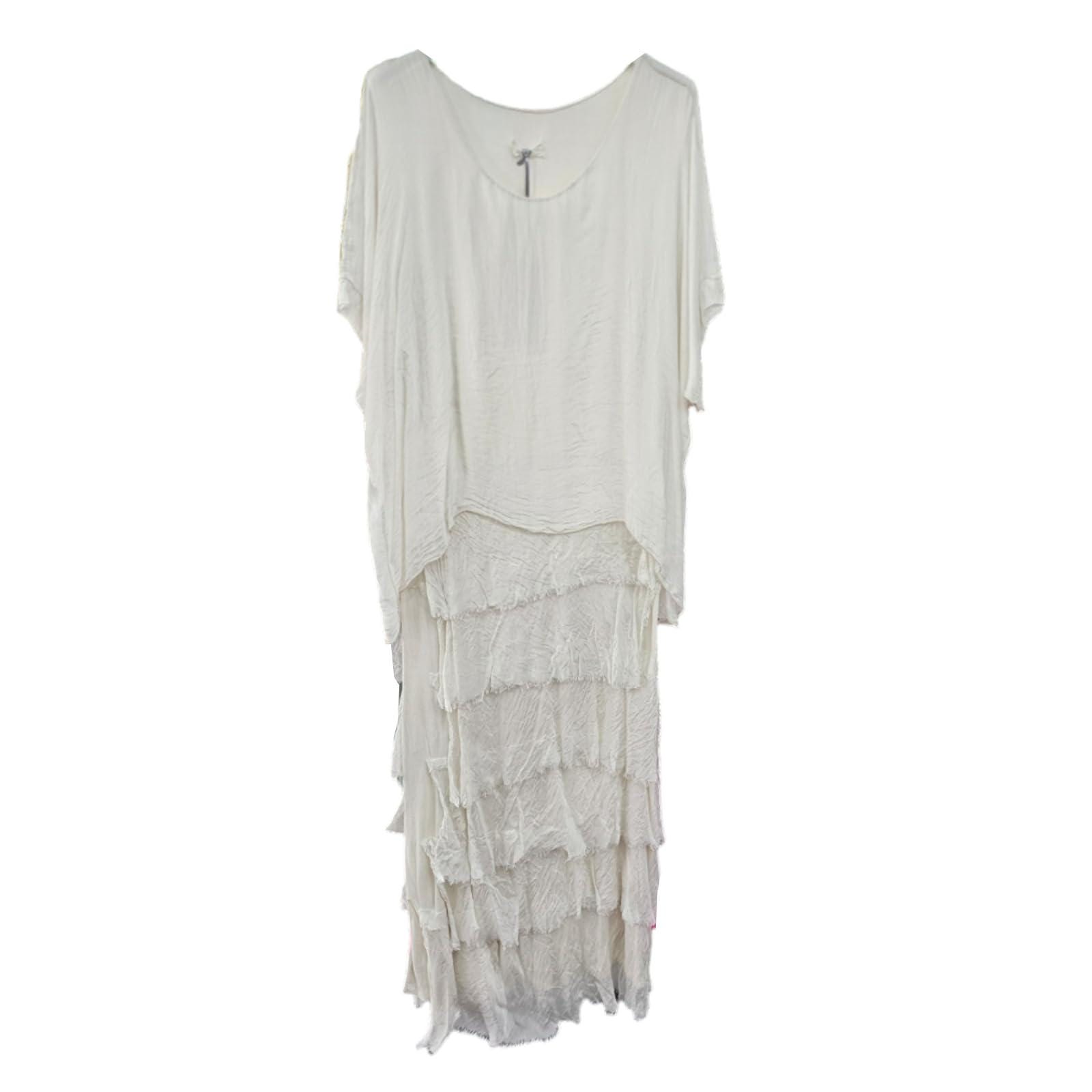 white christmas dresses Chiffon Floral Print Tiered Maxi Summer Dress main image 0