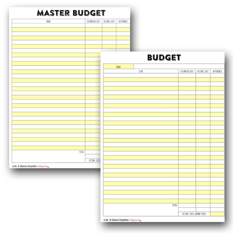 New Home Building Organizer New Home Construction Forms | Etsy Australia