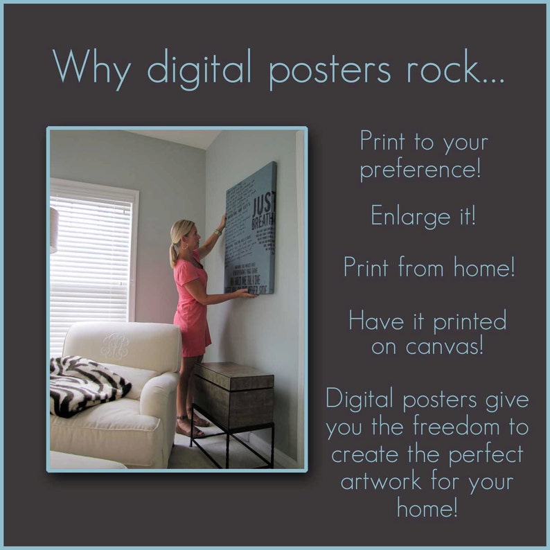 Music Decor DIY Decor Phllip Phillips Home Music Poster Digital Image Poster