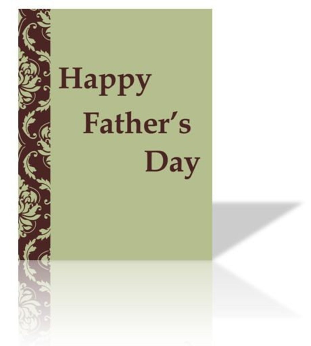 Greeting Card for Father's Day, Printable Father's Day Card, DIY Father ...