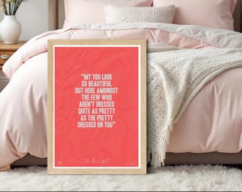 Poetry wall art, Typography decor, Poetry decor