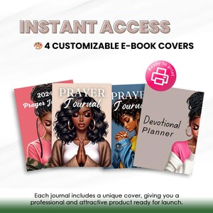 Faith Woman Of God Journal Covers PNG Design - Printable Planner Cover Notebook Cover - Digital Instant Download