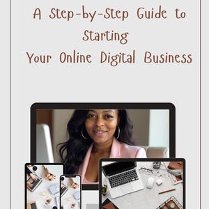 Begin een online zakelijk e-boek, klaar voor jou, hoe je een online zakelijk e-boek begint Canva-sjabloon