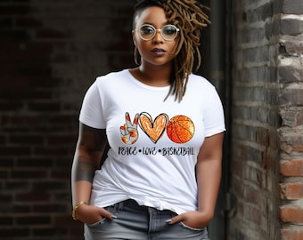 Retro Basketball Mama PNG, Distressed Mom T-Shirt Design (Instant Download)