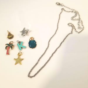 Custom charm necklace