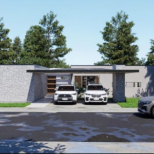 Planos de casas modernas - Plano de casa pequeña - Plano de casa de 3 dormitorios PDF - [con plano de planta] 200 M2 - 2152.8ft2