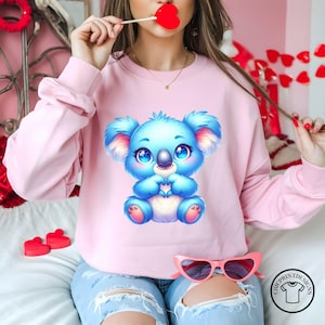 Cute Koala SVG | Kawaii Koala PNG | Baby Koala Clipart | Cartoon Koala Digital Download | Sublimation Koala for Cricut & Shirts