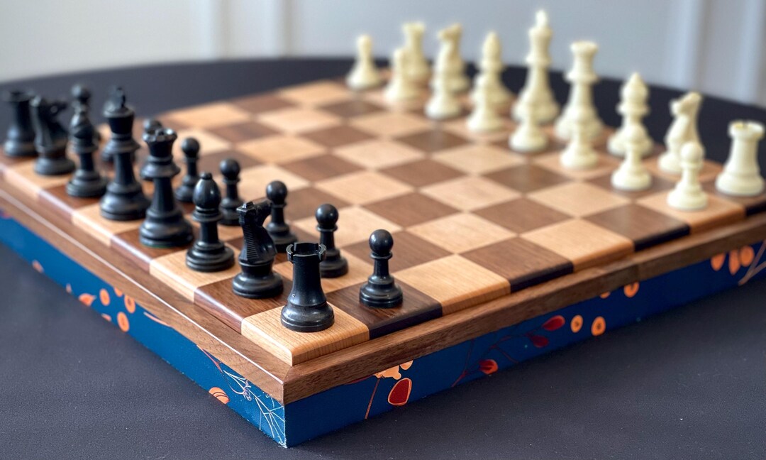Serene Dojo Chessboard compact Smaller Version. Easy Storage, Perfect ...