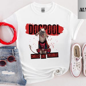 Deadpool & Wolverine Shirt, Deadpool 3 Movie dogpool Shirt, deadpool dogpool shirt, Hugh Jackman, Deadpool and Wolverine Tee, dogpool shirt