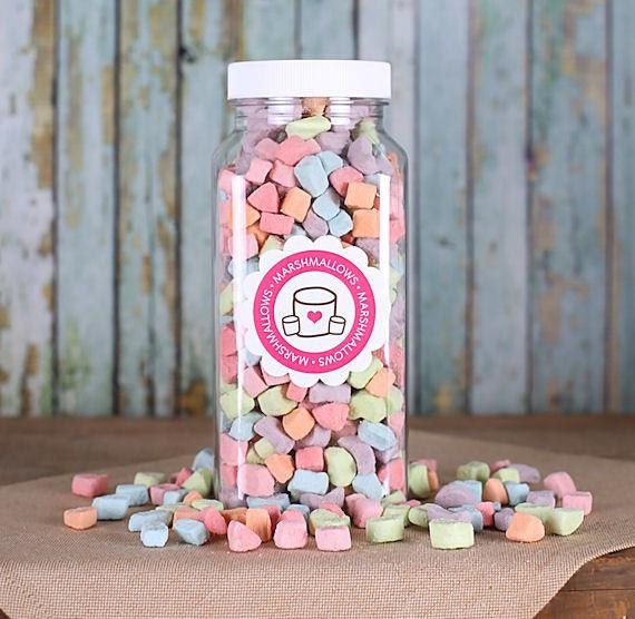 Unicorn Poop Marshmallows Unicorn Marshmallows Deyhdrated Etsy