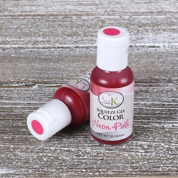 Neon Pink Food Coloring Gel Cake Decorating Hot Pink Neon Pink Food Coloring Gel Cake Decorating Hot Pink
