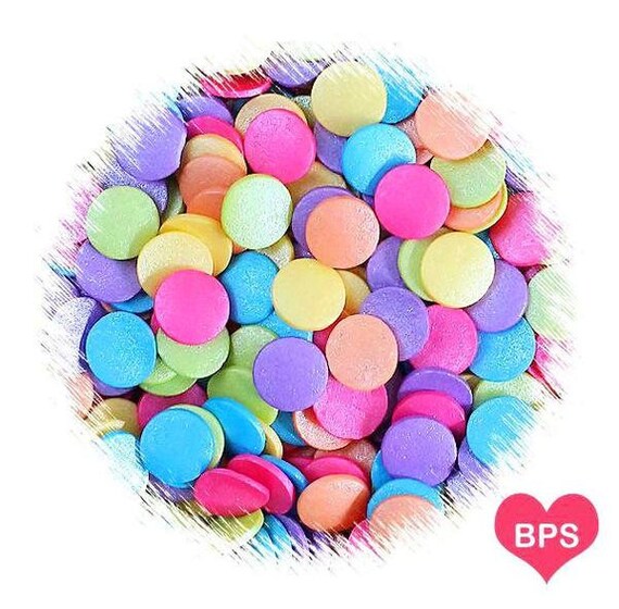 Jumbo Rainbow Polka Dot Sprinkles Jumbo Rainbow Sequin