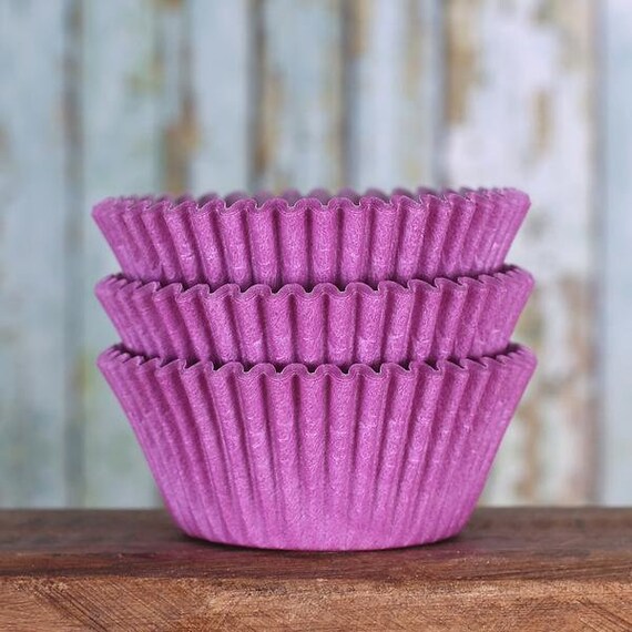 Light Purple Cupcake Liners Lavender Cupcake Liners Purple Etsy