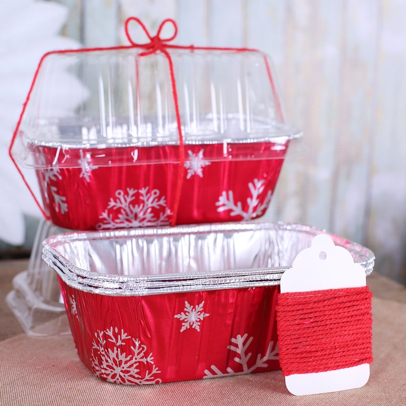 Christmas Baking Kit Snowflake Loaf Pans Christmas Baking Etsy