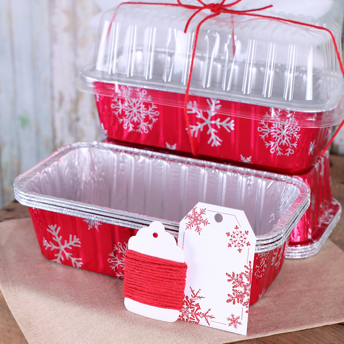 Christmas Baking Kit Snowflake Loaf Pans Christmas Baking Etsy