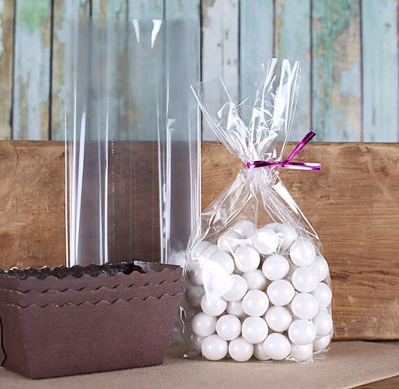 Small Narrow Cellophane Bags Mini Loaf Pan Bags Candy Buffet Etsy