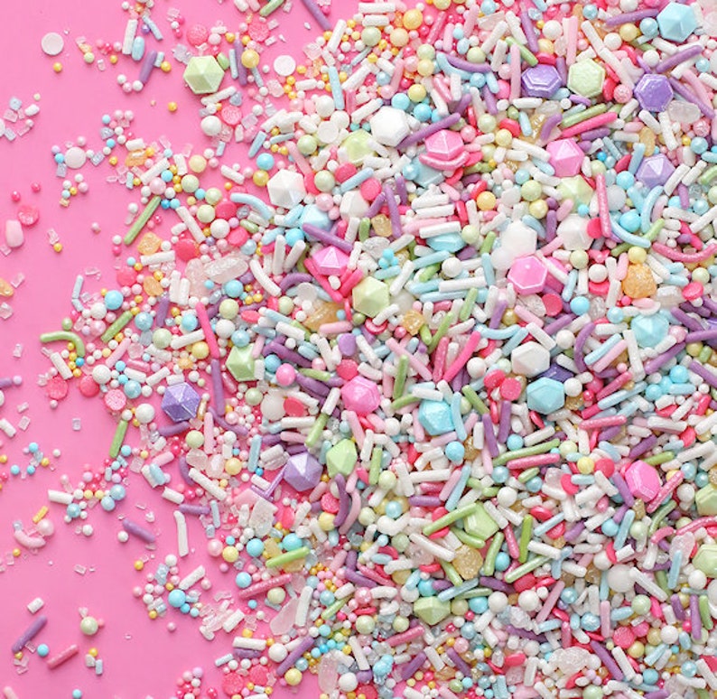 Sprinklefetti Sweet Pastel Sprinkles Mix / Edible Sprinkles / Etsy