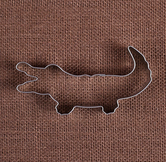 Alligator Cookie Cutter, Gator Cookie Cutters, Metal Cookie Cutters, Reptile Cookie Cutters, Biscuit Cutters, Party Cookie Cutters Il_570xn