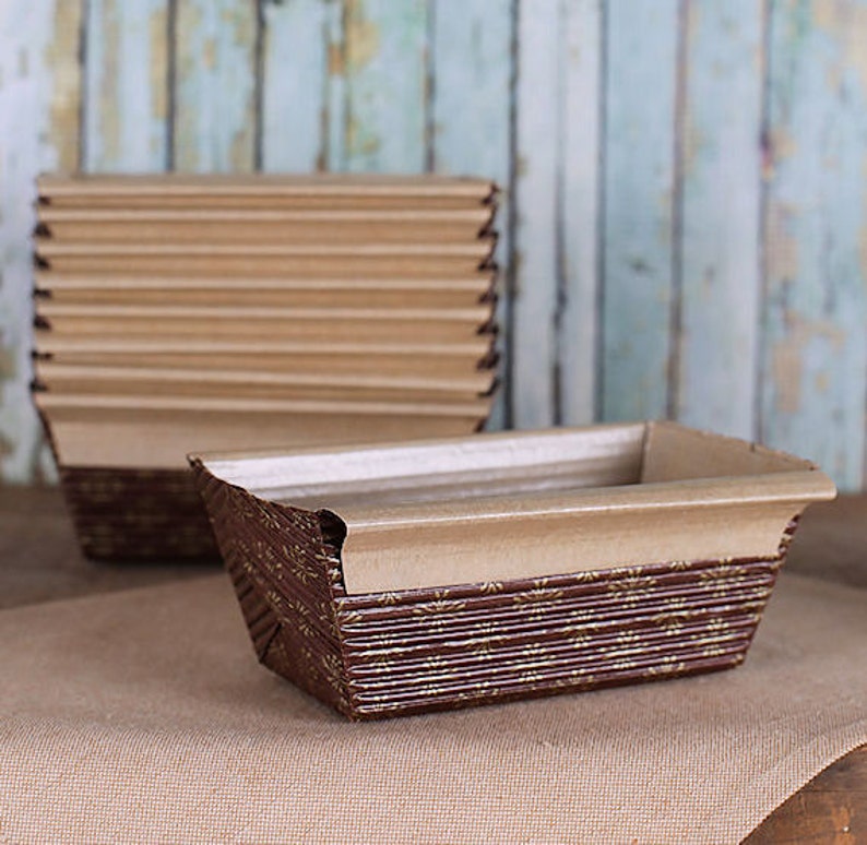 Bakeware Brown Loaf Pans Christmas Loaf Pans Disposable Loaf Pans Paper Loaf Pans Christmas Loaf Pan Holiday Bread Loaf Pans