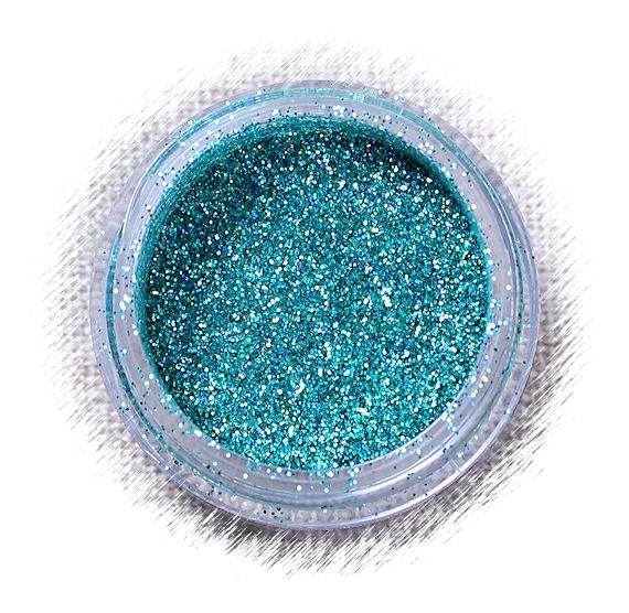 Jade Disco Dust Glitter, Hologram Jade Green Glitter, Non Edible Confectionary Glitter, Teal Gumpaste Glitter, Fondant Glitter (5g) Il_570xn