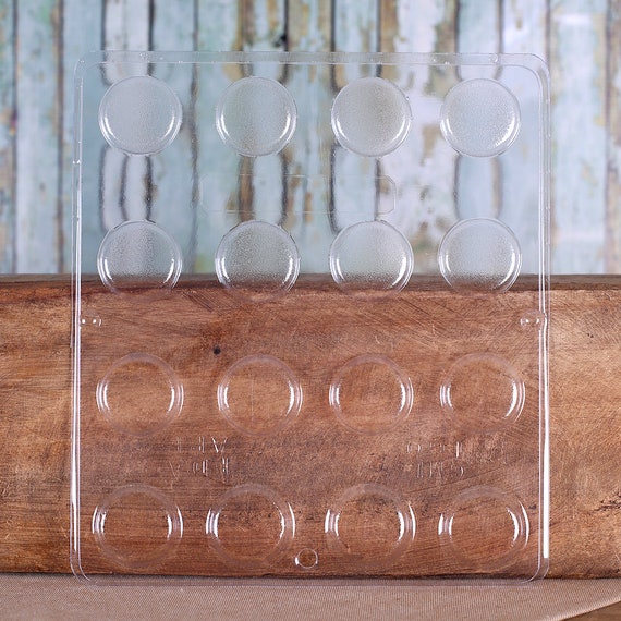 Small Disc Chocolate Molds, Mint Candy Molds, Small Round Candy Molds, Nonpareil Candy Mold, Mint Candy Mould, Mint Chocolate Mould Il_570xn