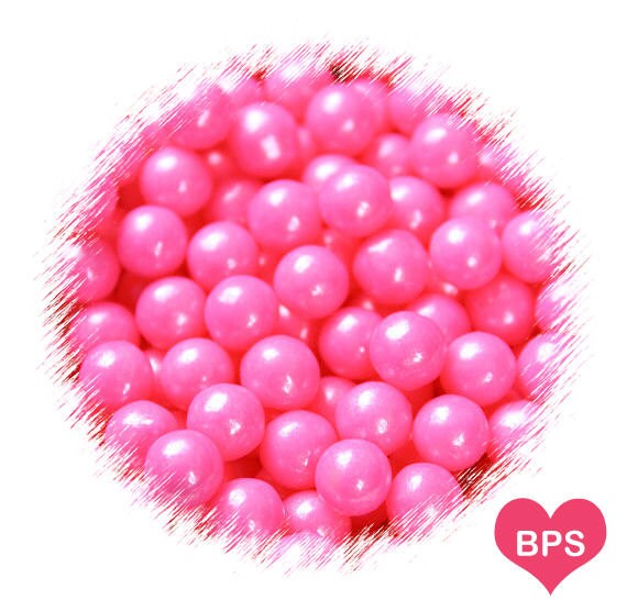 Pearl Pink Sugar Pearls Pink Sprinkles Cake Decorating