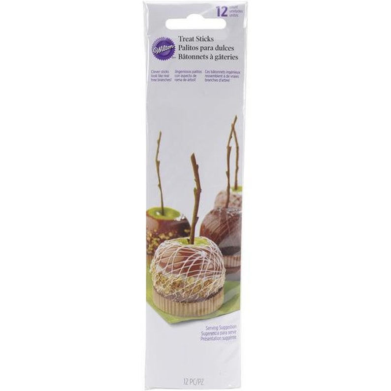 Wilton Branch Sticks Candy Apple Sticks Caramel Apple Sticks Reusable Apple Sticks Treat Sticks Cake Pop Sticks Fall Baking