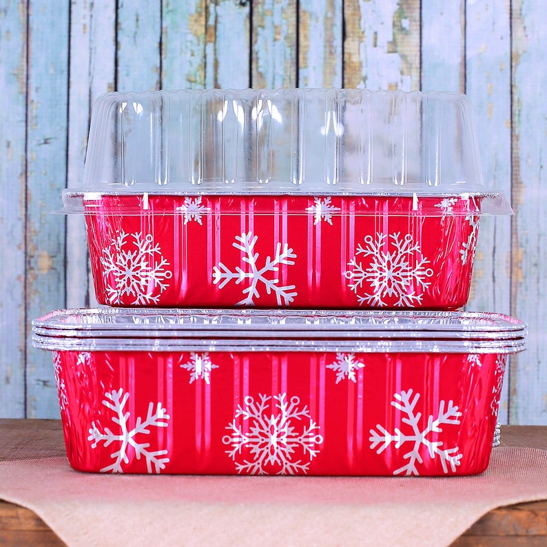 Christmas Baking Kit Snowflake Loaf Pans Christmas Baking Etsy