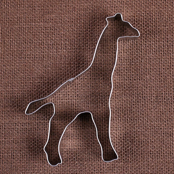 Giraffe Cookie Cutter, Metal Giraffe Cookie Cutters, Large Metal Cookie Cutters, Animal Cookie Cutters, Sugar Cookie Cutters, Biscuit Cutter