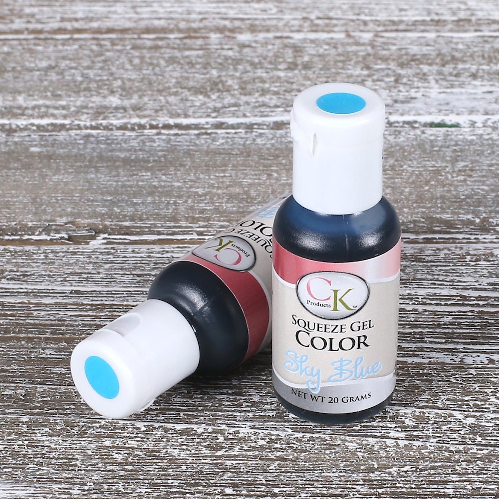 Sky Blue Food Coloring Gel Light Blue Frosting Dye Cake