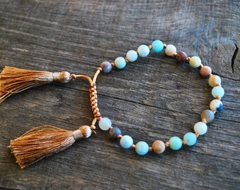 Amazonite Doublet Large Anice Boules Charm main image 1