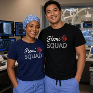 Cath Lab Shirt – STEMI Squad Cardiology Team Tee