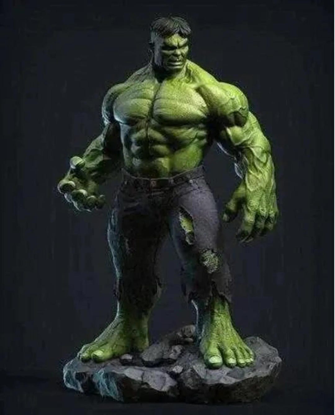 Hulk Avengers Marvel Statue 3d Printer 3d Model Stl Files - Etsy