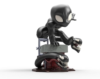Symbiote Spider-Man Chibi ( stl files)