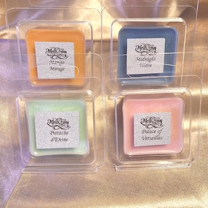 Customer Favorites Wax Melt Sample Set of 4 | Peony • Pistachio • Sea Breeze • Mango | Luxury Scented Wax Melts | Spa gift | Gift for her