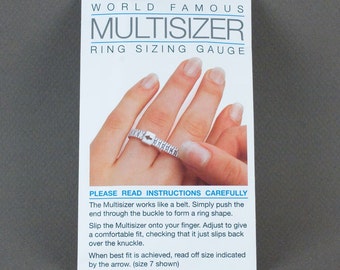 Plastic ring sizer