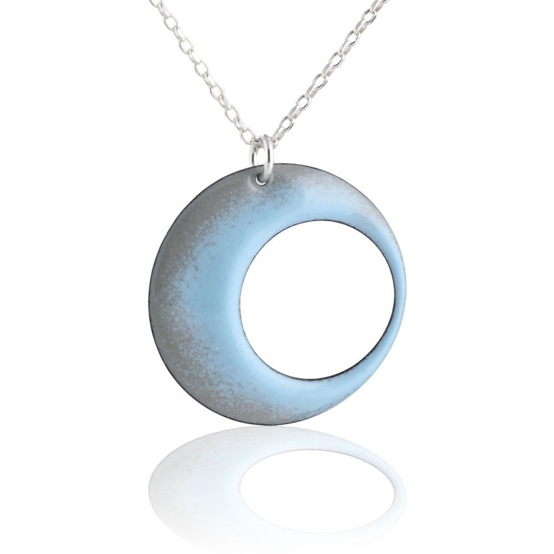 Blue Eclipse Necklace image 1